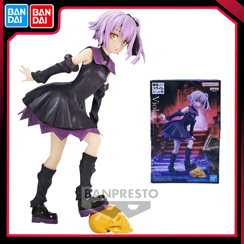 Bandai Banpresto ต้นฉบับเวลานั้นฉันได้กลับชาติมาเกิดเป็นเมือกสีม่วงของสะสมทำจาก PVC หุ่นจำลองรูปปั้นของเล่น