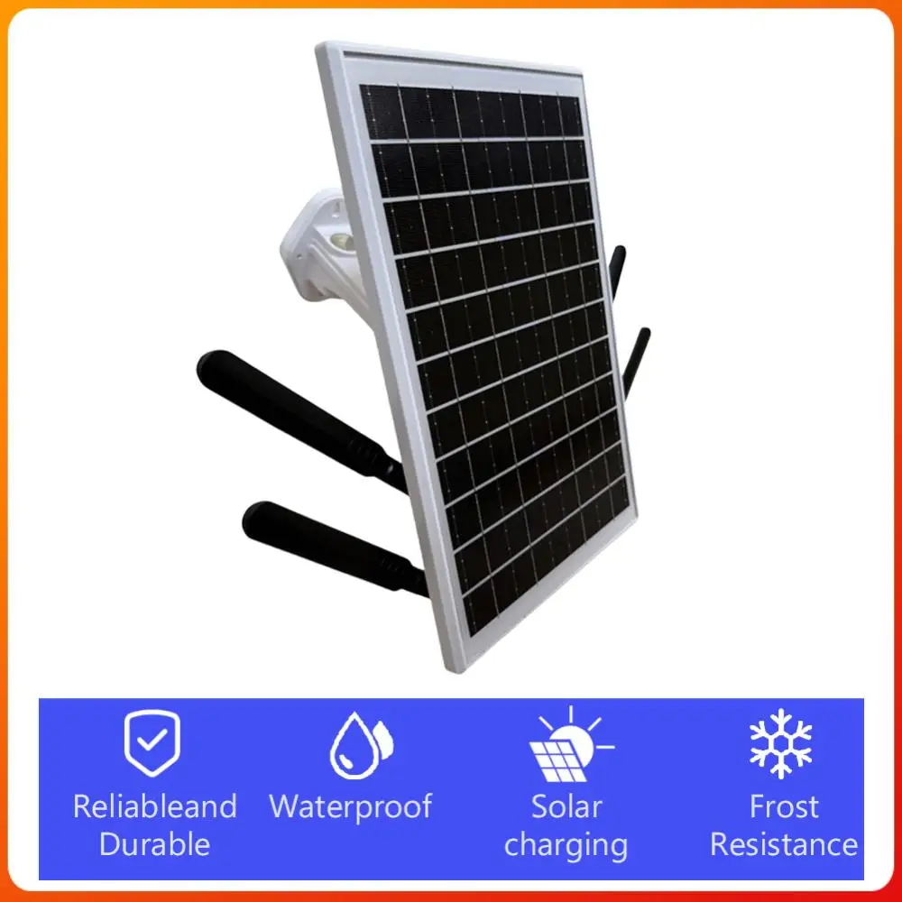 

Солнечный 4G LTE Wi-Fi роутер с SIM-слотом, уличный беспроводной маршрутизатор, 4G LTE модем-роутер для уличных камер и т.д.