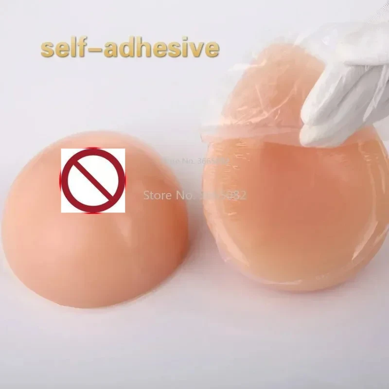 CD prosthetic breast masquerade male to female with self-adhesive silicone false breast masquerade fake boobs for crossdresser