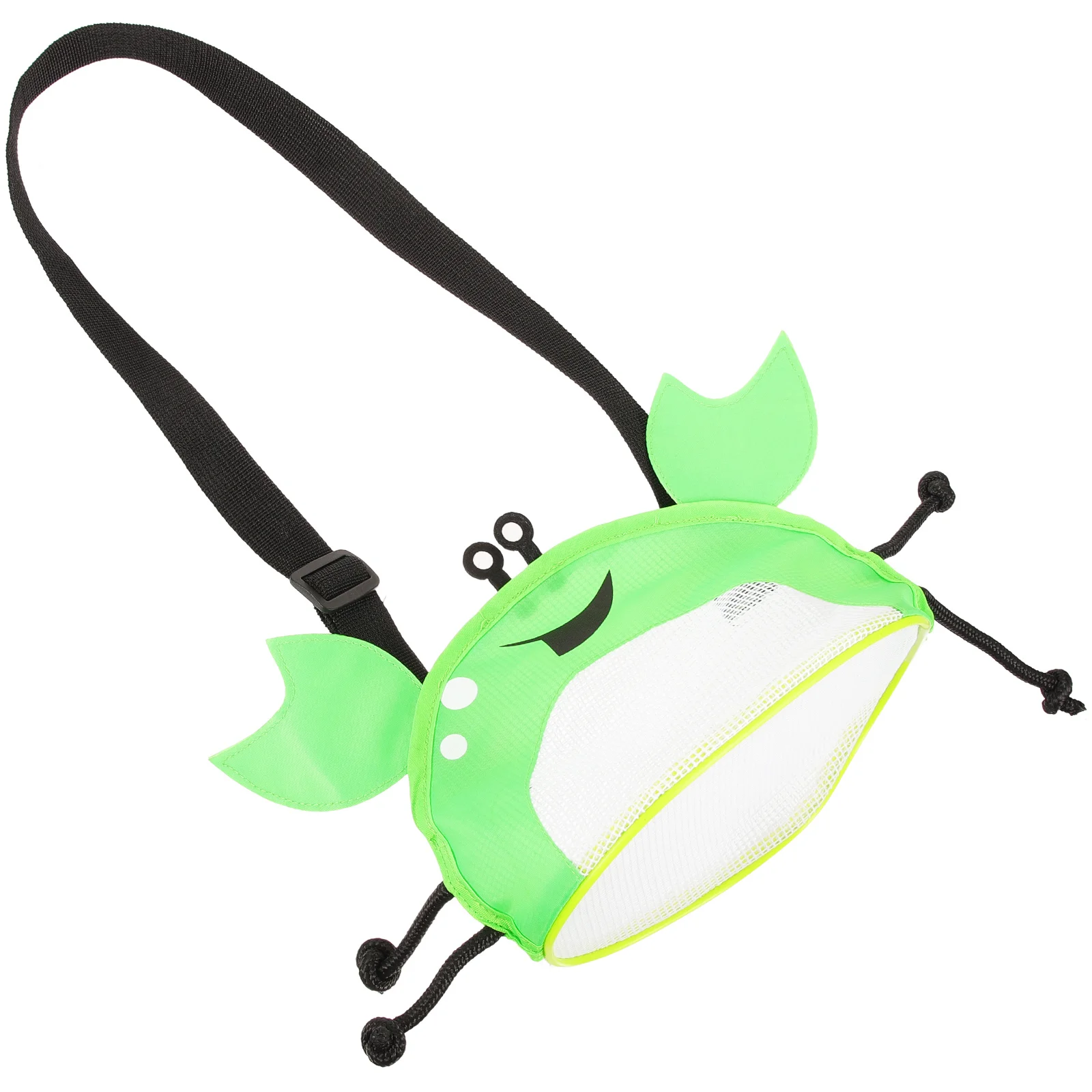 

Creative Shell Design Beach Bag for Children Waterproof Mesh Material Portable Hanging Storage for Sandals Swim Gear Vacation