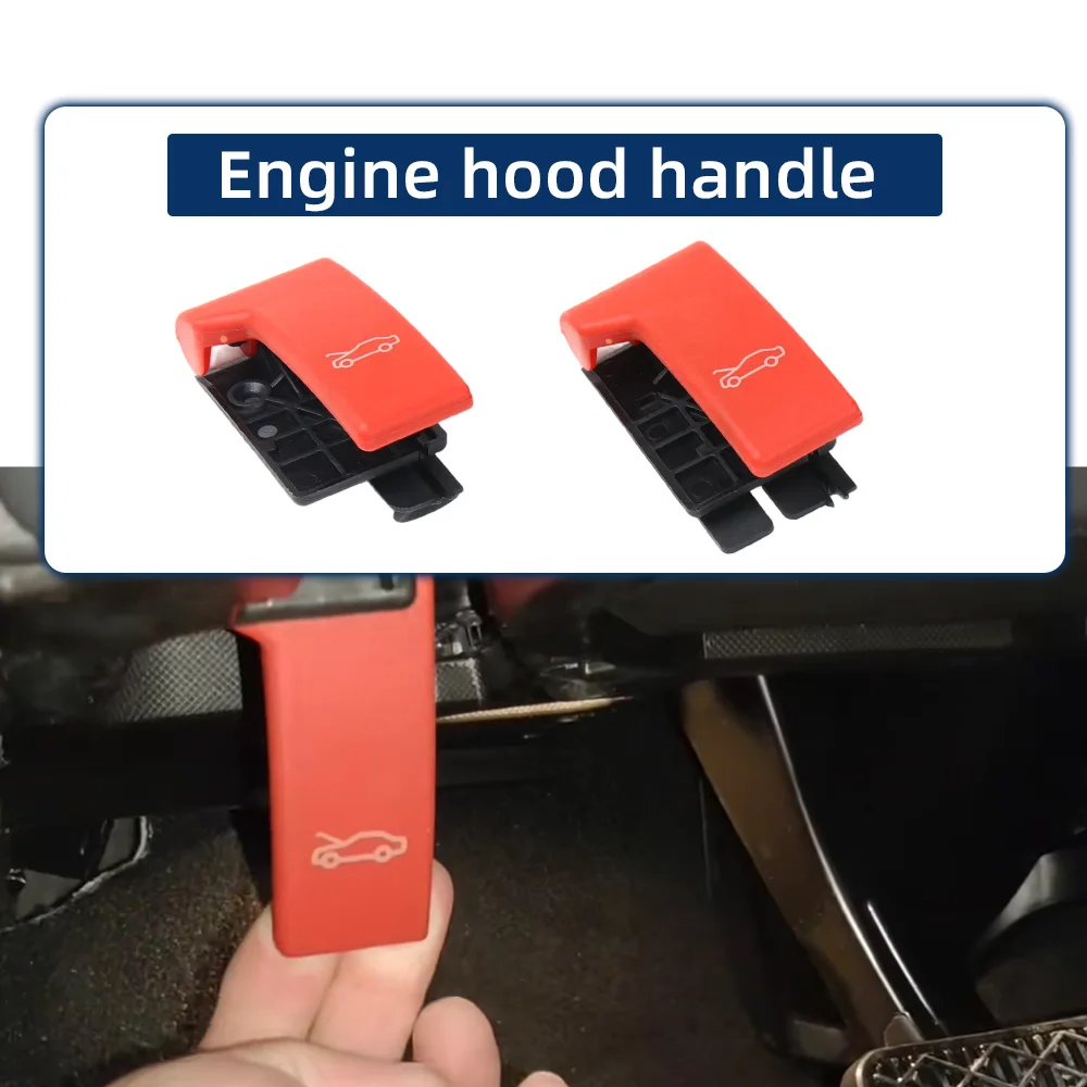 Car Hood Latch Release Handle For Mercedes Benz C E ML CLS GLE SLK W205 W253 W212 W213 X290 W156 W117 Hood Release Pull Handle