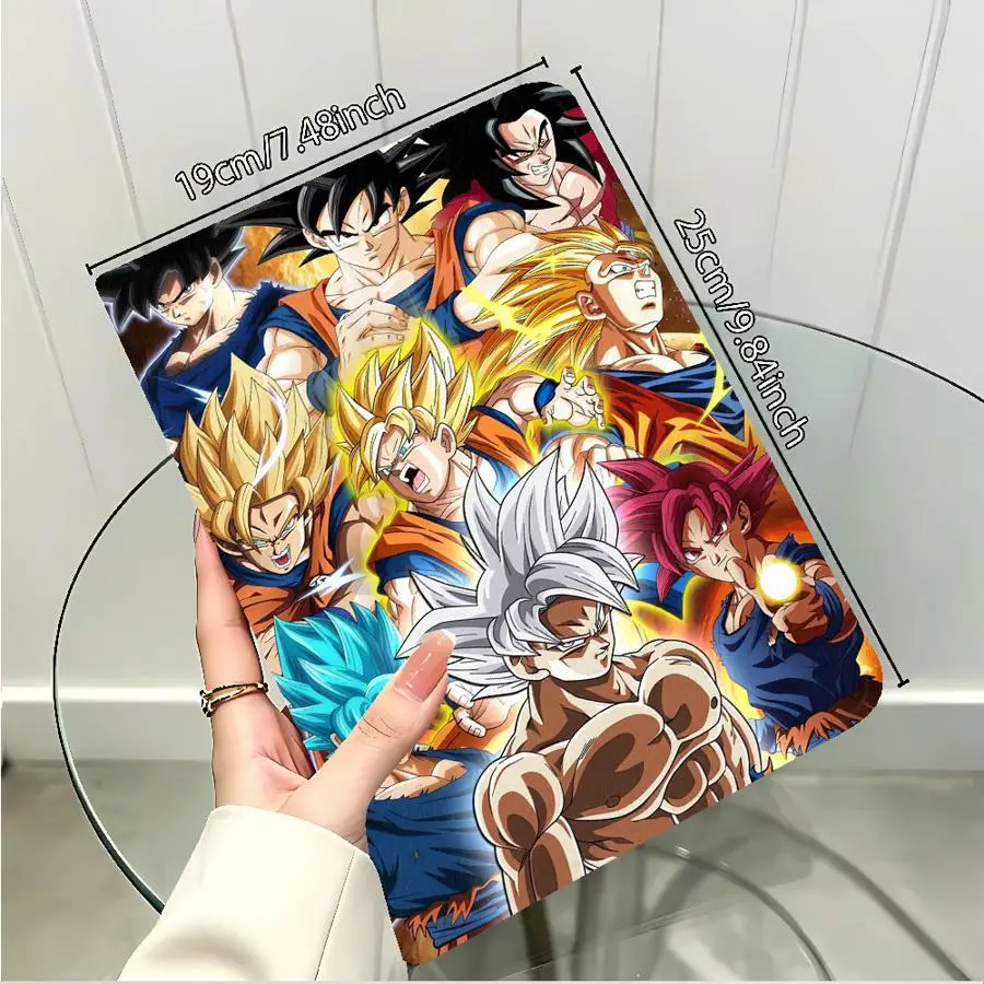 Goku Dragon Balls Z With Pencil Holder Case for Xiaomi Redmi Pad SE K Pad 8.8 9.7 12.4 Inch Pad 5 6 7 8 Pro Pad 6s Pro 7 Ultra