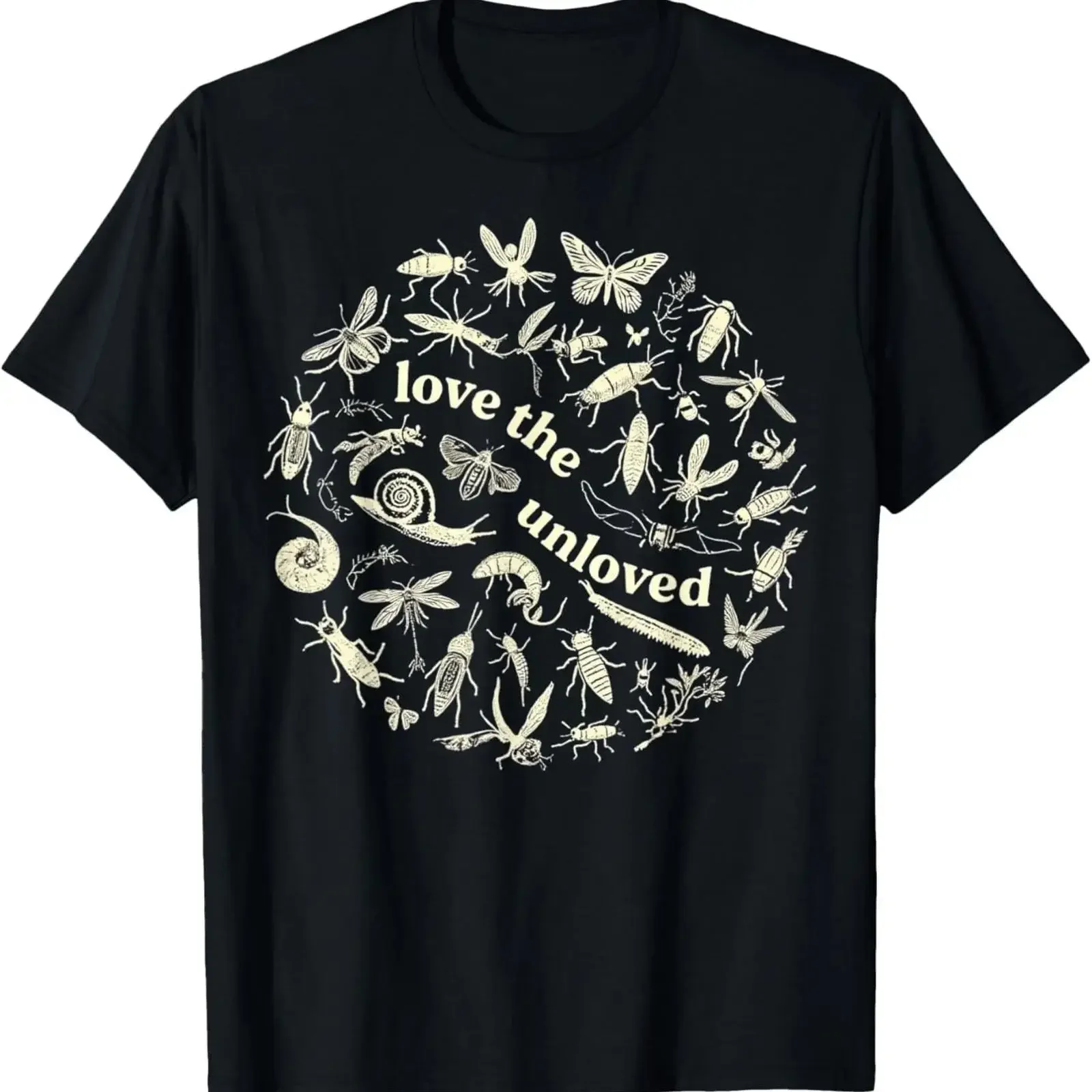 Love The Unloved Bugs Insect Entomology Entomologist Science T Shirt vintage Washed Unisex Breathable designer clothes Stylish