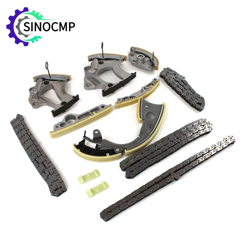 

1Set Timing Chain Kit 3.0T 12Pcs For VW Touareg Audi S4 A7 A8 Q5 Q7 CJTC CJTB CNAA CJWB Car Timing Chain Part Engine Accessories