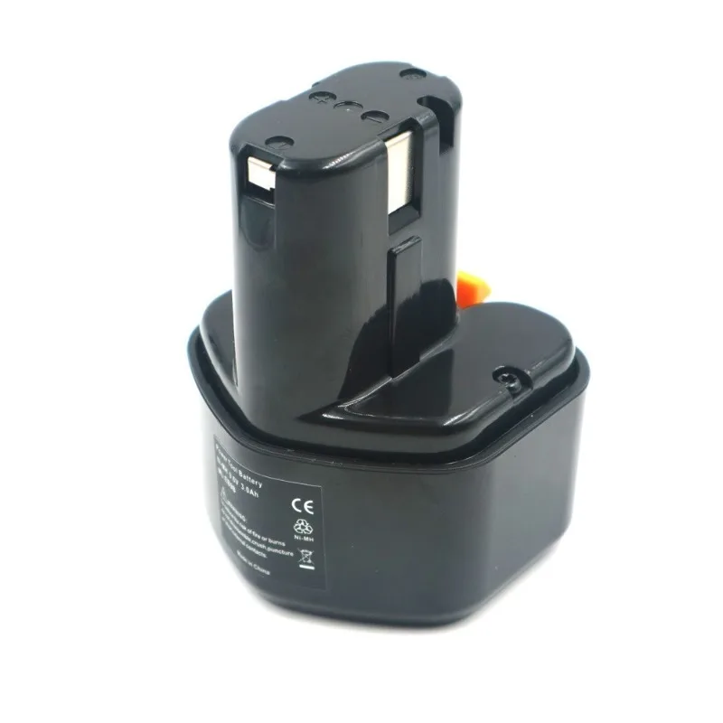 9.6V 3000mAh Rechargeable Battery for Hitachi FEB9S EB912S Electric Drill  Impact Driver Universal Ni-MH Power Tool Battery