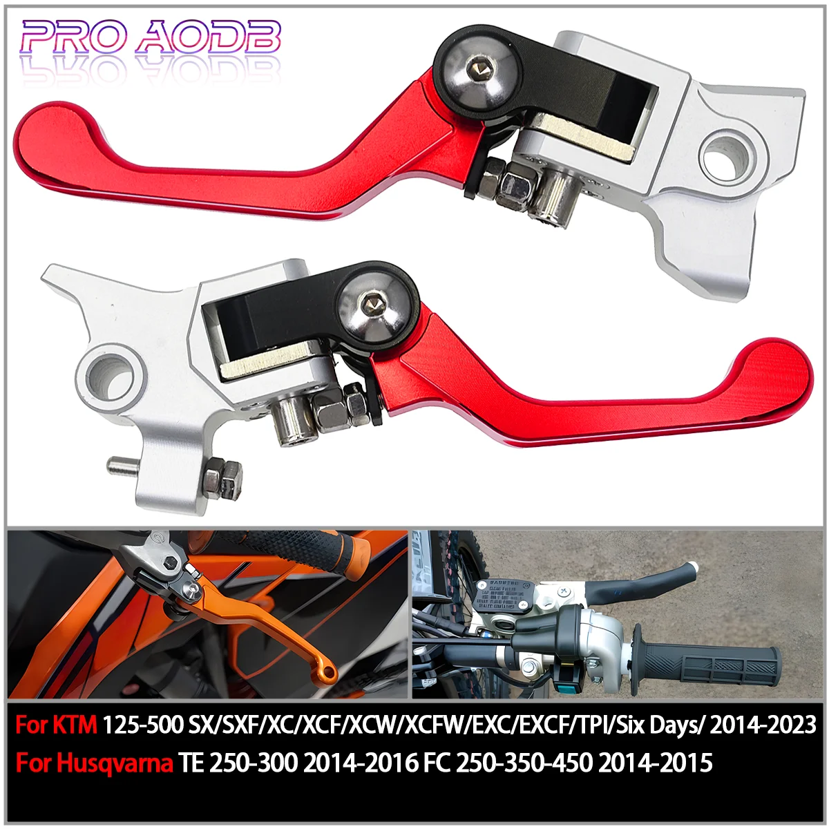 

Motorcycle CNC Clutch Brake Lever For KTM 125 150 250 300 350 450 500 EXC EXC-F SX-F XC XC-F XCFW TPI Six Days 2014-2022 2023