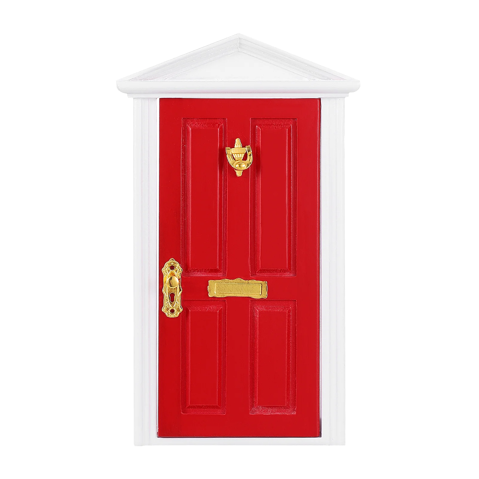 Miniature Door for Home Accessory Wooden Model Accessories Doors and Windows Furniture DIY