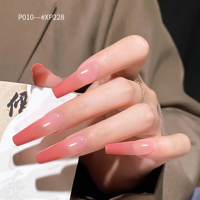 Nail Art Jiugongge Painted Glue Gradient Blush Three-in-One Pat Glue Solid Nail Polish Glue for Nail Art Shop