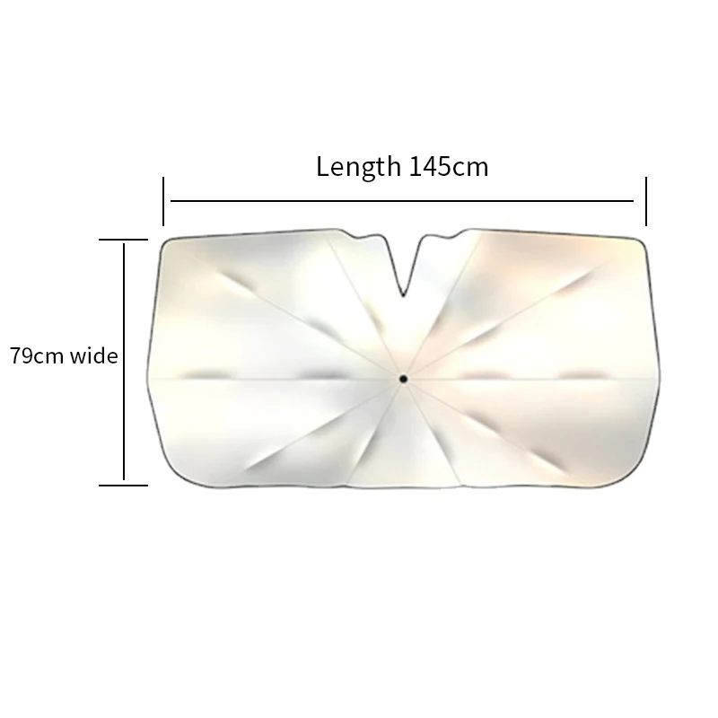 LEIBOO Car Sunshade Windshield Umbrella Front Sun Shade Parasol Foldable Summer Protection Car Heat Insulation Car Accessories