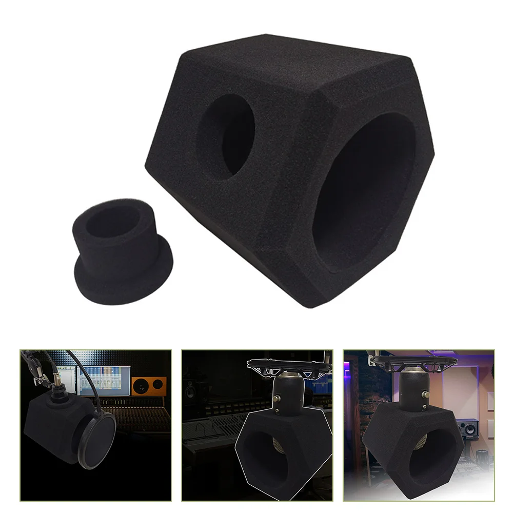 Accessories Microphone Soundproof Cover Mesh Wind Filtration Sponge Headphones Protector for