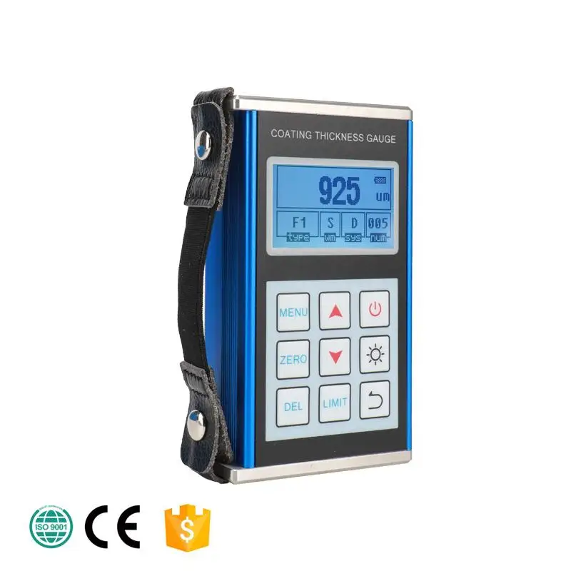 

Portable Handheld ABS Coating Thickness Gauge with High Accuracy Magnetic & Eddy Current Technology for F/N Probes (Optional)