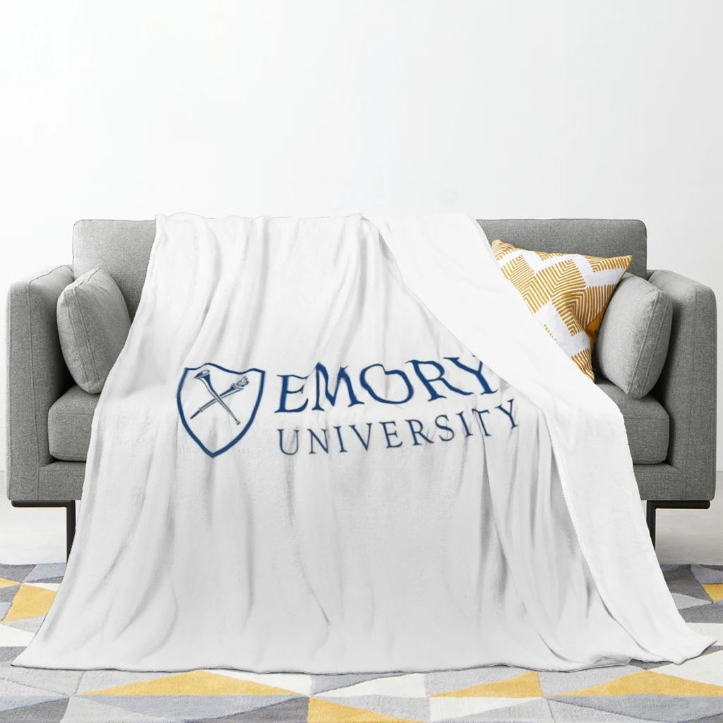 emory university merch Thin Blanket Fluffy Soft Bedroom Decor Sofa Blankets Comforter Home and Decoration Summer Blanket