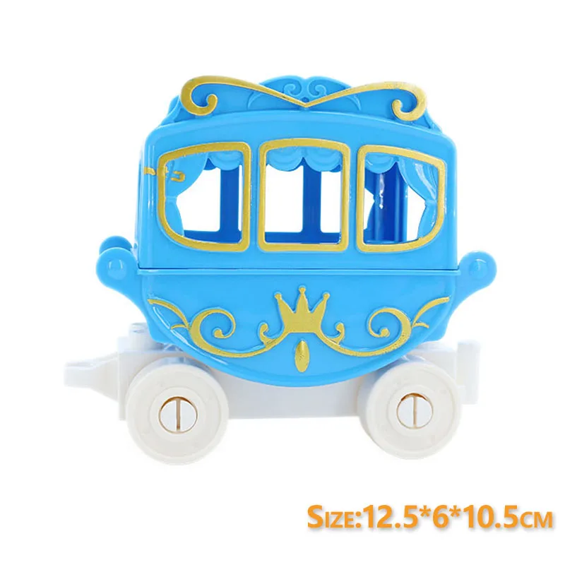 Trailer Auto Motor Boot Grote bouwstenen Collocatie Voertuigaccessoire Kid DIY Speelgoed Compatibel met Duploed Set Gift - afbeelding 1