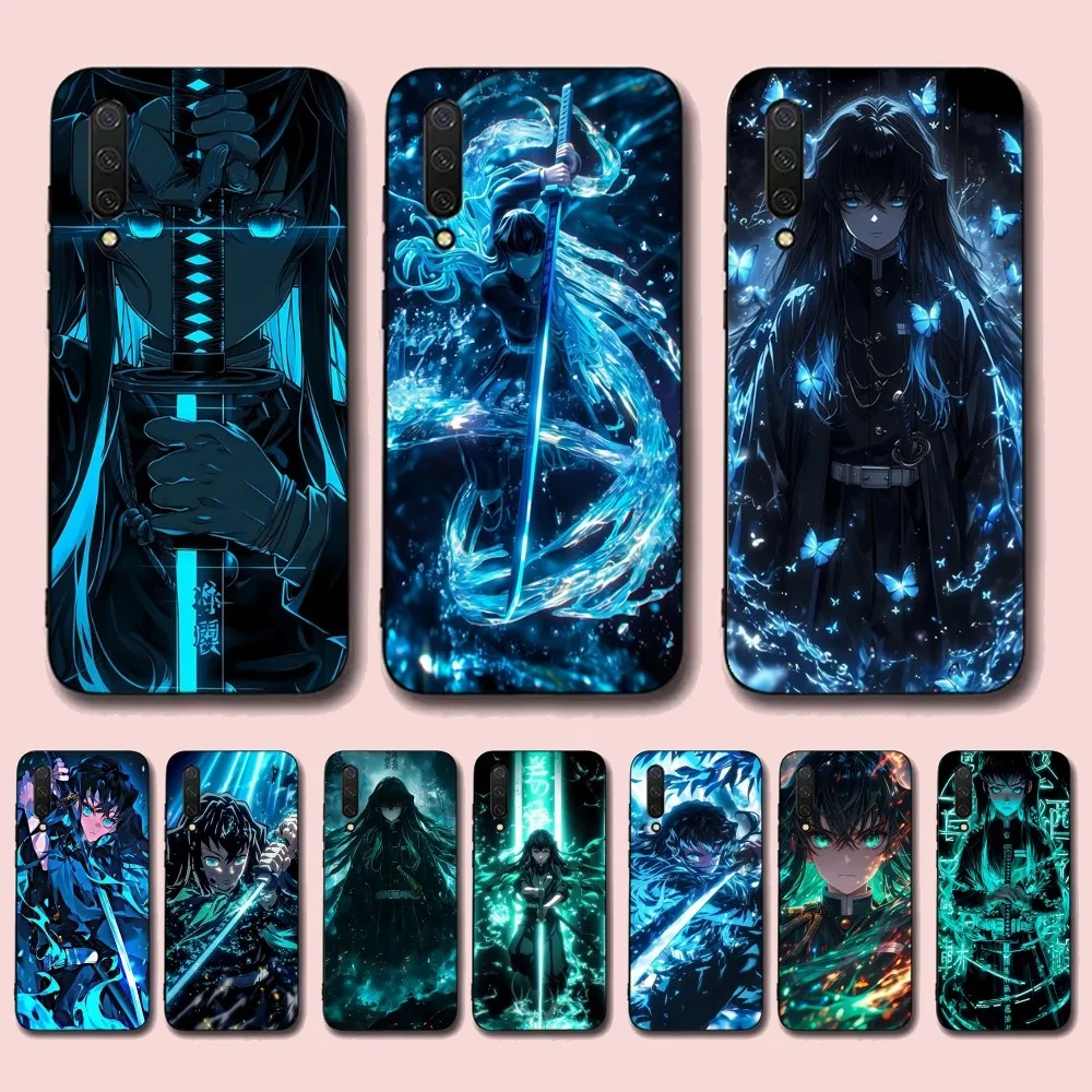 

M-Muichiro Tokito Demon Slayer For Xiaomi Mi 5X 8 9 10 11 12 Lite Pro 10T PocoX3pro PocoM3 Note 10 Pro Lite