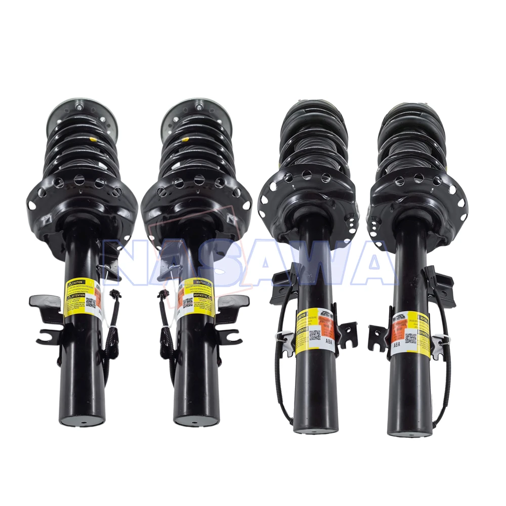 Full Set Front And Rear Shock Absorber Struts Assys w/ Electric for Range Rover Evoque L538 2012-2018 LR024437 LR079420