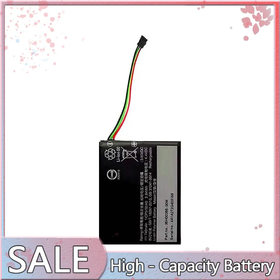 

740mAh Tracker Battery B2PYV100 Fast Charging For Htc Vive Tracker Acumulator 3 Wire Plug