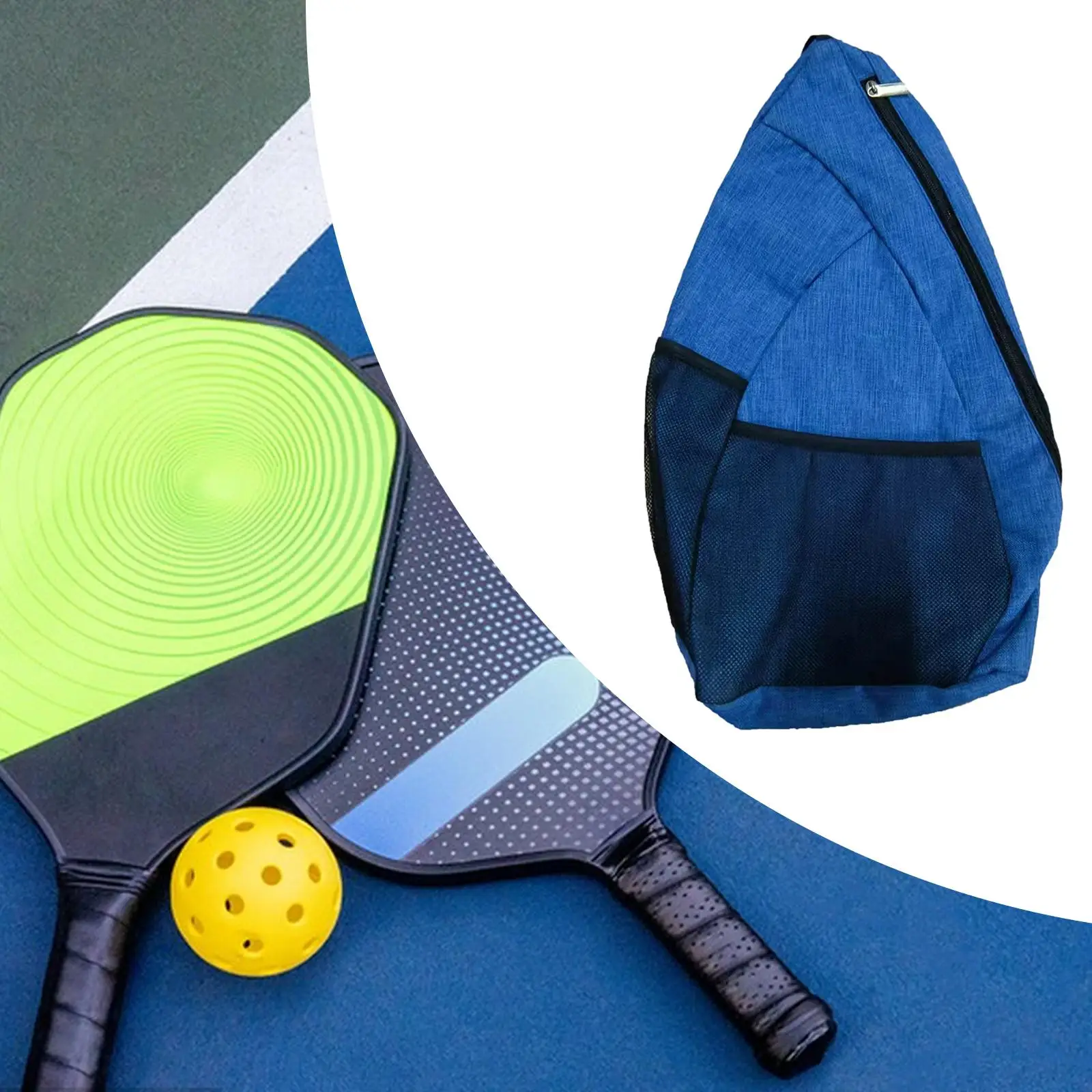 

Pickleball Bag Holds Pickleball Paddle And Balls Lightweight Equipment Stylish