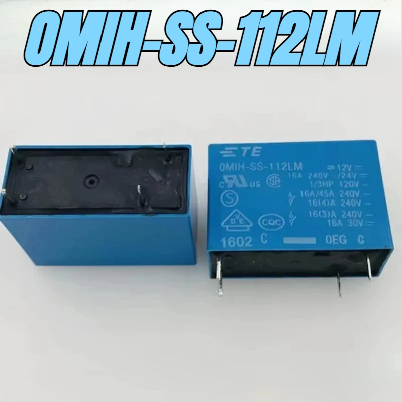 

（Brand New Original）1pcs/lot 100% original genuine relay:OMIH-SS-112LM OMIH-SS-124LM 12V 24V 4pins 16A power relay