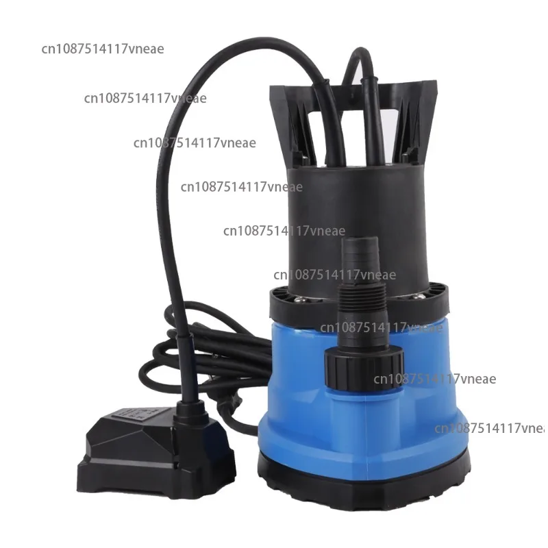 

1cm Low Suction Plastic Submersible Pump 220V with Float for Shallow Water Use Suitable for Ground Suction Garden Irrigation