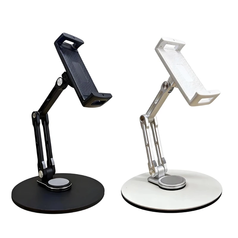 u55c-tablet-stand-with-360-degree-rotatable-base-foldable-tablet-holder-adjustable