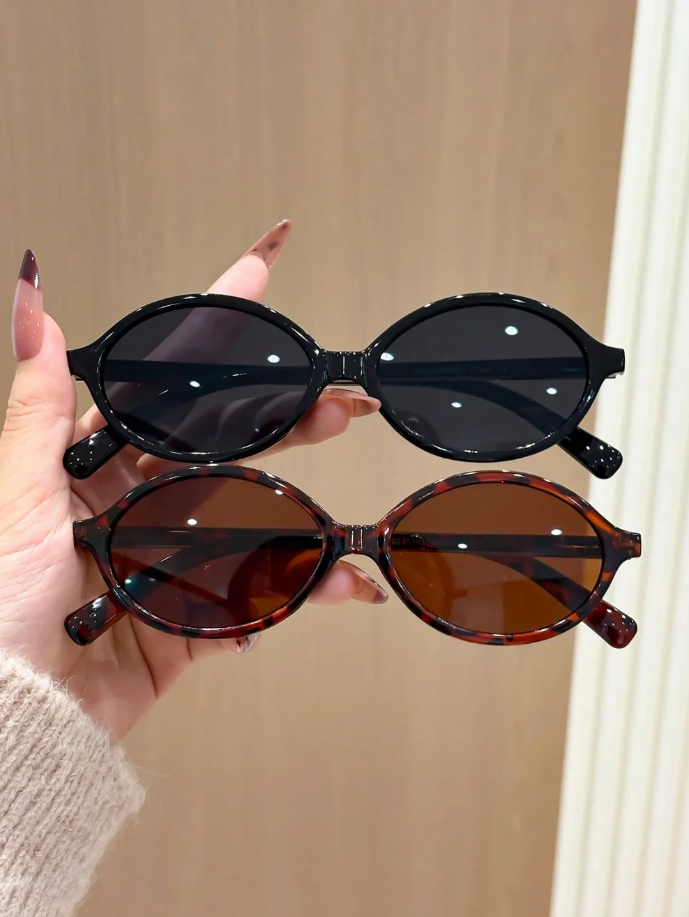2 Pairs of Classic Leopard Print Cat-Eye Retro Sunglasses for Women, Suitable for Driving, Fishing, Boating, Street Photography, Music Festivals, Tropical Beach Vacations, and Outdoor Activities, Suitable for Various F