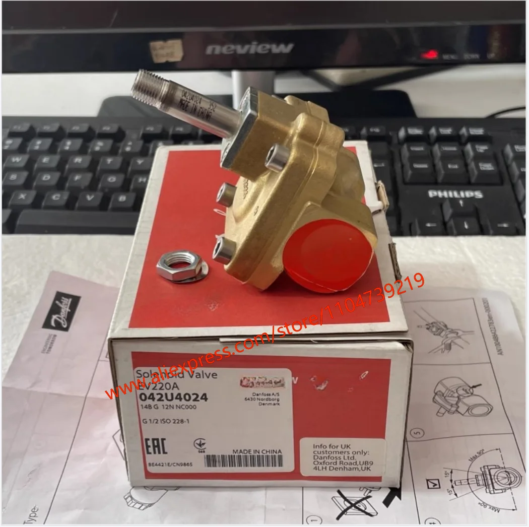 EV220A صمام الملف اللولبي ثنائي الاتجاه يعمل بموضعين 042U4082/042U4084/042U40846/042U4088/032U7115/032U7175