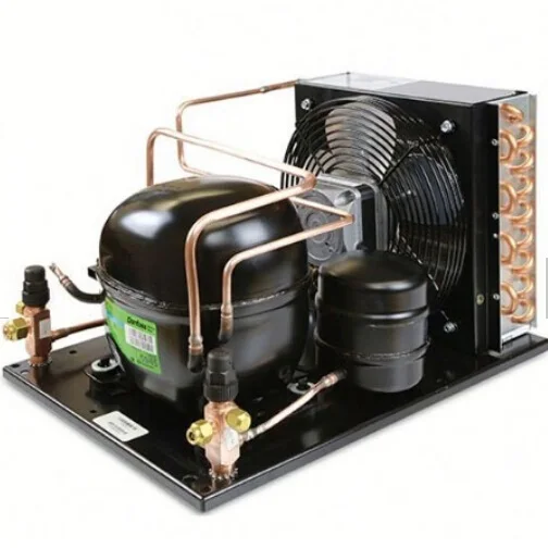 Mini Condensing Unit, Mini Refrigeration Unit, DC12V 85W, SS304, Max Cooling Capacity 300W Air Conditioning Accessories