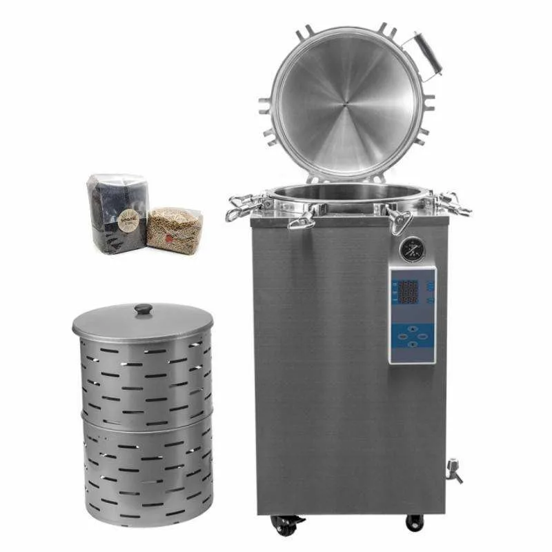 Ranlraka 35-100L Autoclave Sterilizer 134℃ High Pressure Disinfection Cabinet 0.22MPa Constant Temperature LJ-LD Serials