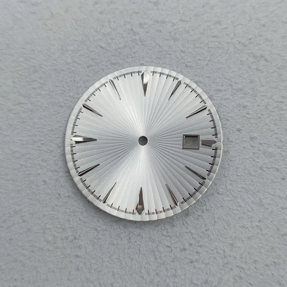 Cadran de montre NH35, Modification 36mm, pièces de montre automatiques, couleurs noir/nu/vert, cadran de haute qualité adapté au mouvement NH35 NH35A