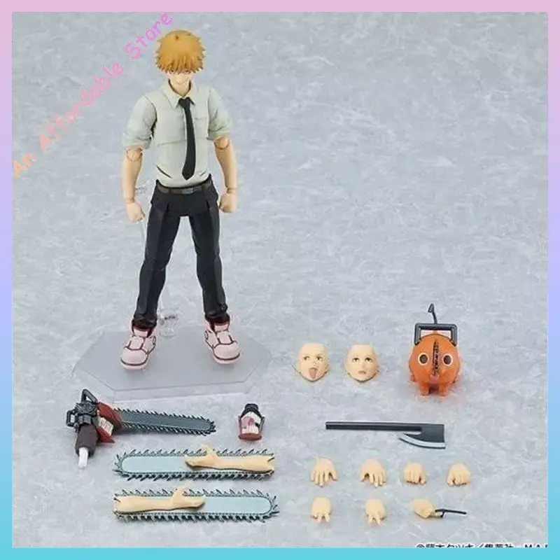 

Action Figure Figma 586 Chainsaw Man Anime Figures Denji Action Figure Pochita Toys For Boys Gifts Collection Display