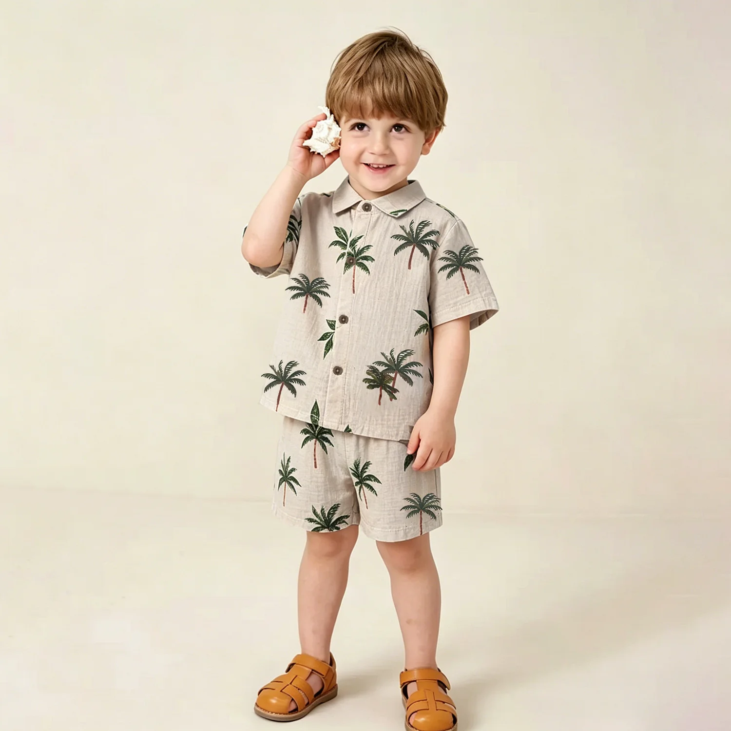 Baby Clothing Organic - おしゃれな子供服スーツ 夏用カジュアルオーガニックコットンキッズTシャツ+ショートパンツ 幼児ベビー半袖アウトフィット