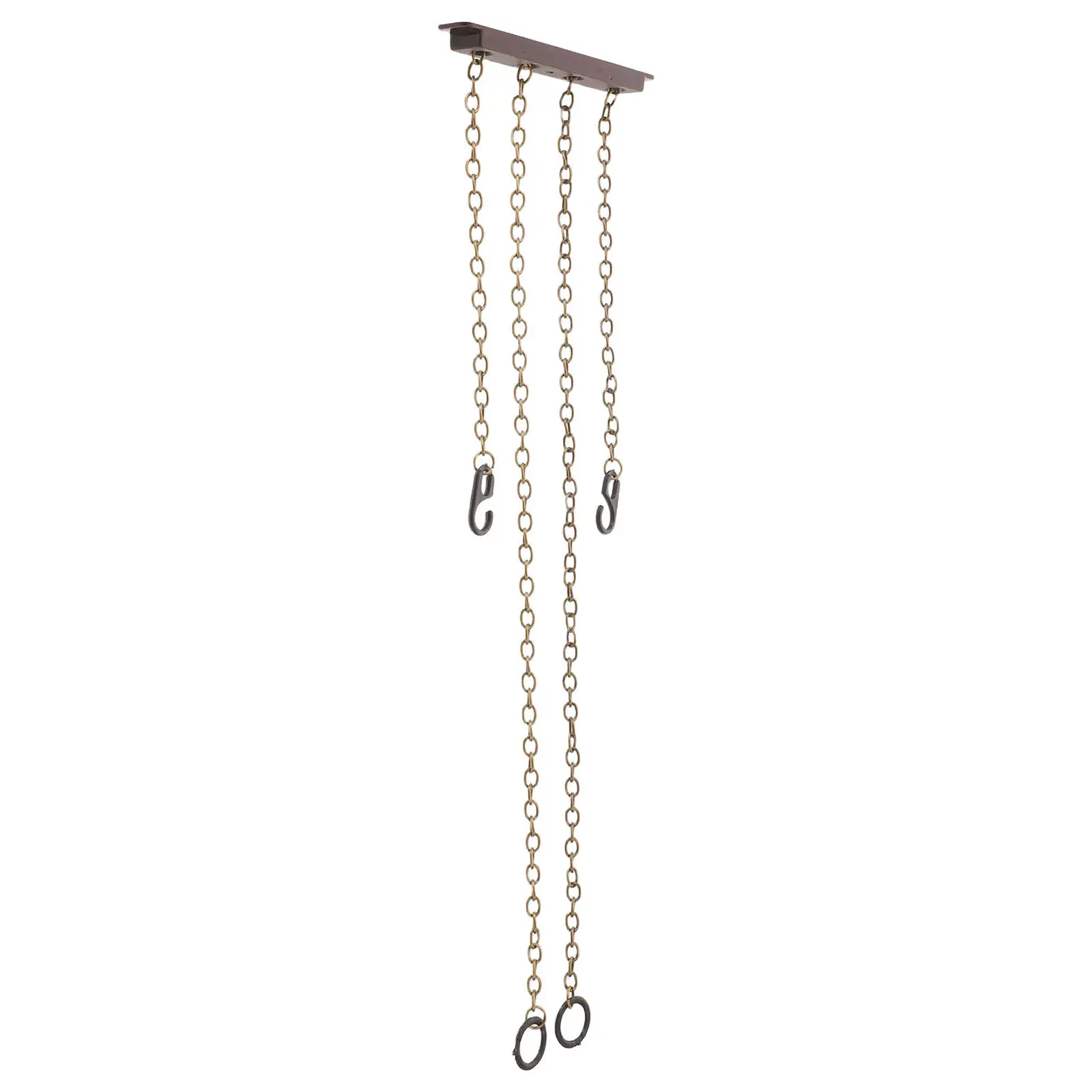 Grandfather Clock Weight Chain Metal Hammer Hanging Chain Replacement Part for Vintage Pendulum Wall Clock Repair and Decoration