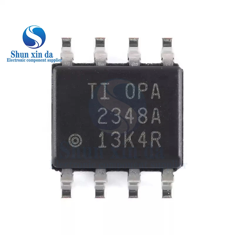10PCS OPA2348AIDR SOP8 OPA2348A OPA2348 2348A SMD 1MHz 45μA CMOS 레일-투-레일 연산 증폭기 IC