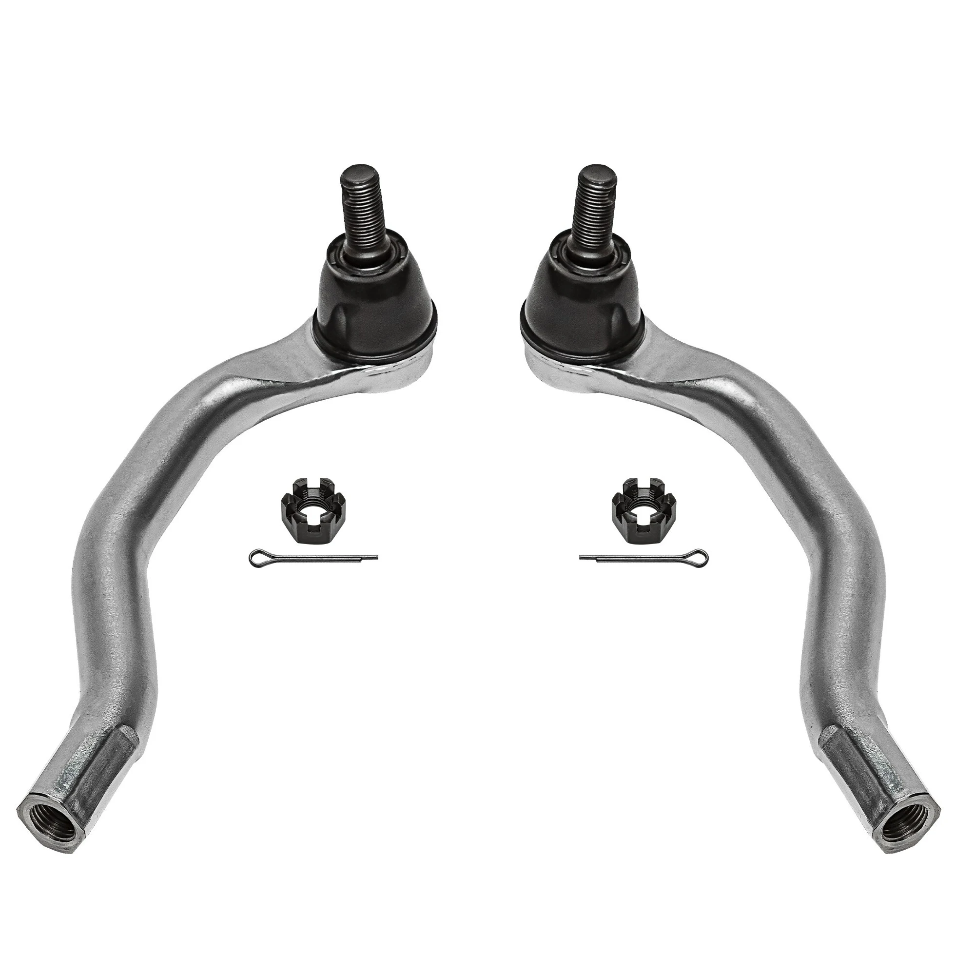 

Pair (2) Front Outer Tie Rod Ends for Honda Civic 2006-2011