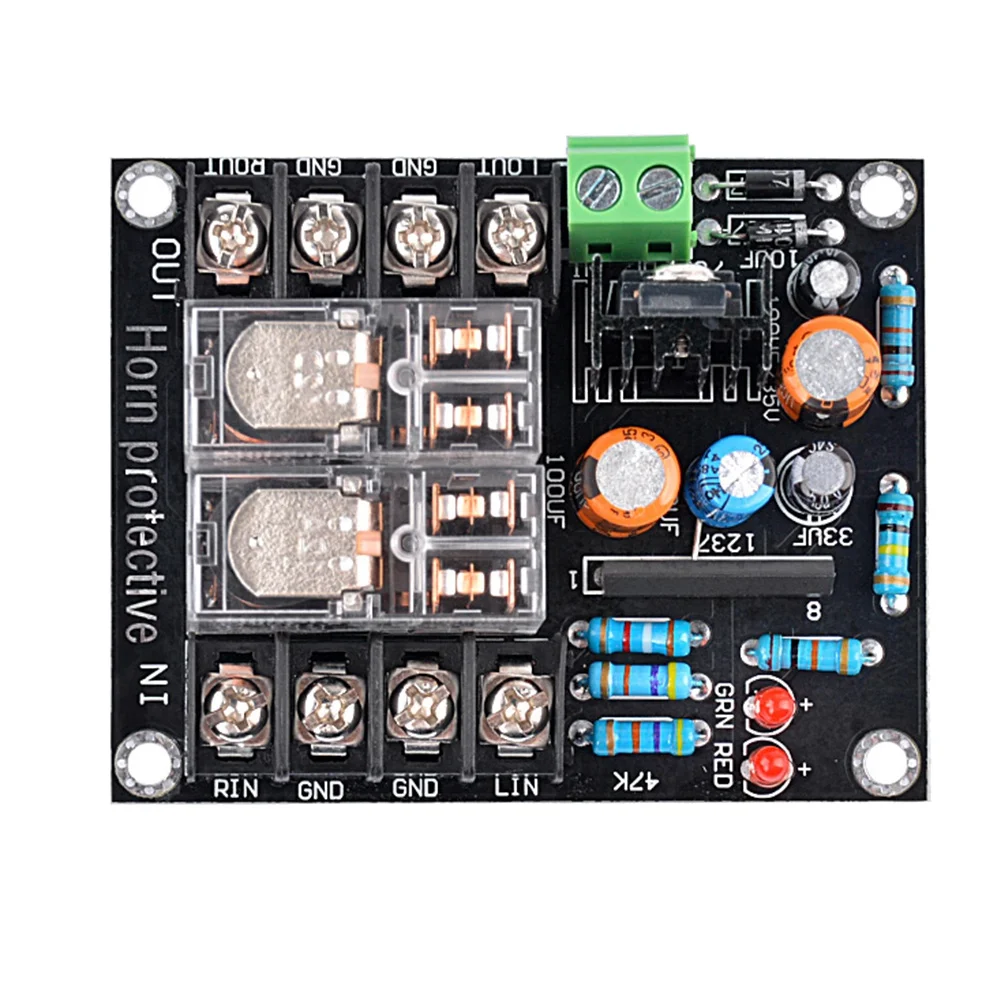 SMIEA 12-18V UPC1237 Speaker Protection Board Loudspeaker Protection Board Assemble Module Boot Delay DC Monitor