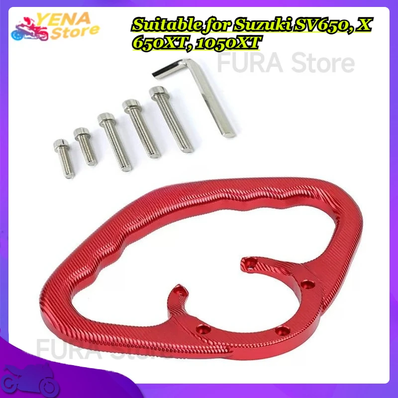 

Aluminum motorcycle handgrips, fuel tank handrails, and rear passenger handles are suitable for Suzuki SV650, X 650XT, 1050XT