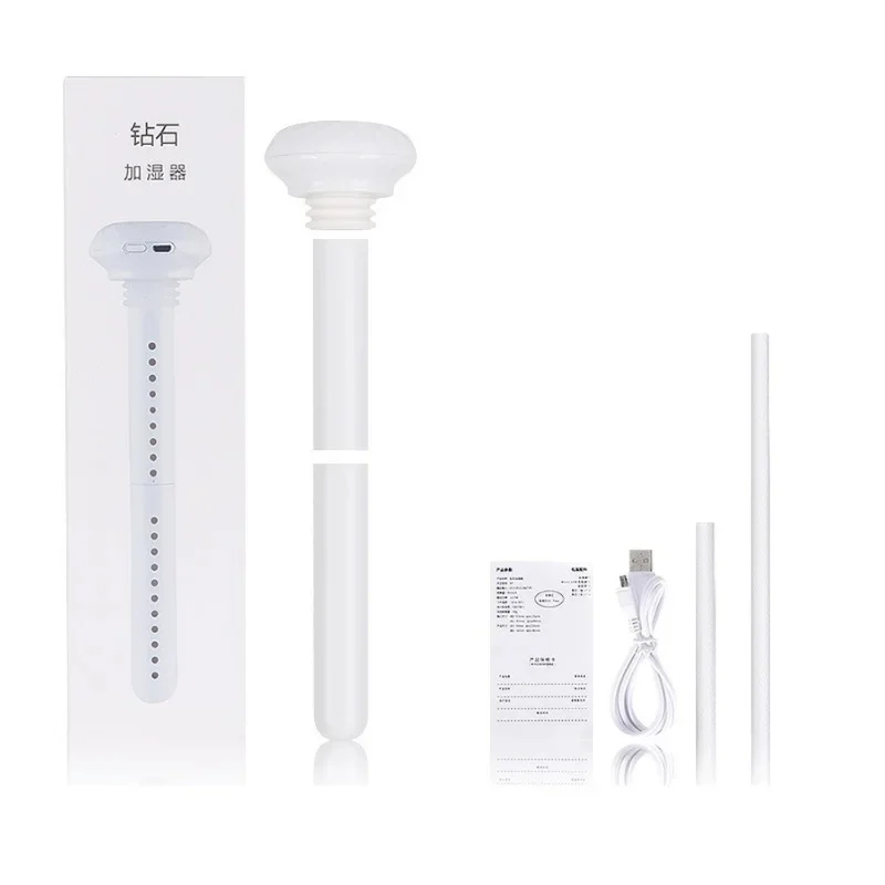 

USB Portable Air Humidifier Bottle Diffuser Maker Office Humidification Detachable 2021