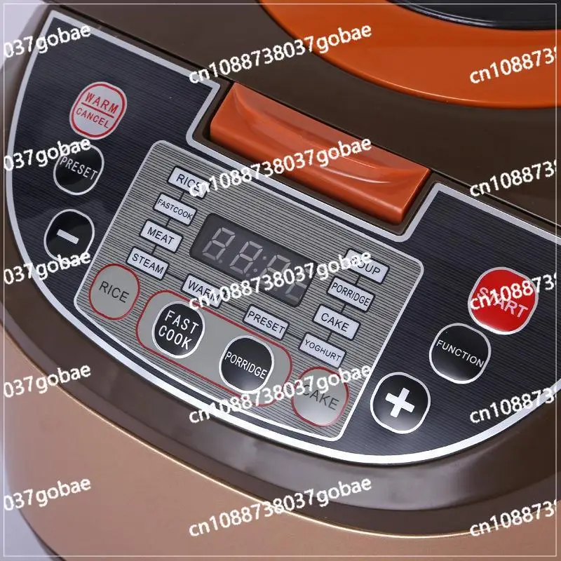 Household 5L multi-function rice cooker, heating intelligent visual