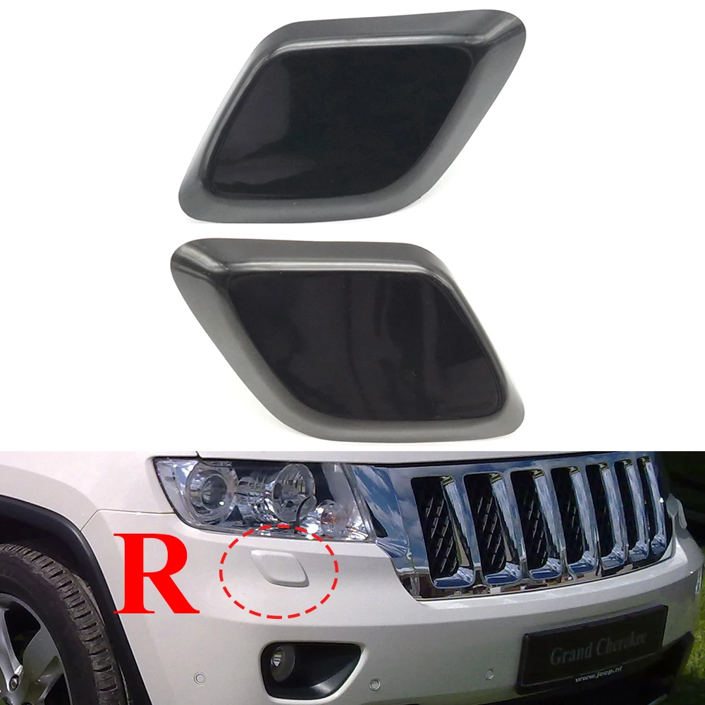 

Для Jeep Grand Cherokee 2011-2013 передний бампер для очистки фар, распылительная крышка, крышка форсунки омывателя фар