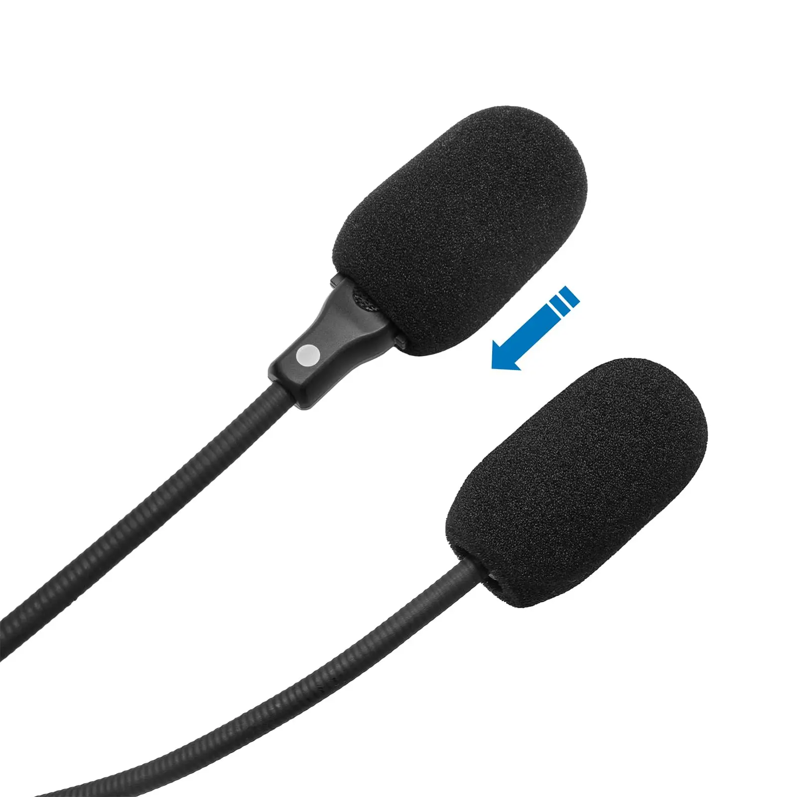 Osłona mikrofonu do Bose A30 A20 A10, ProFlight Series 2, słuchawek lotniczych, osłony na mikrofon, filtr przeciwwietrzny, zestaw 5 sztuk — zdjęcie produktu 4