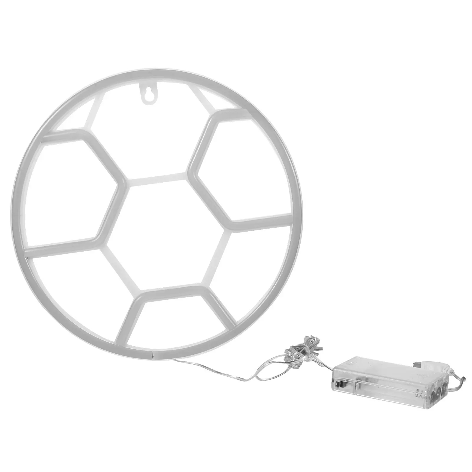 LED Football Sign Neon Light Decorative Vibrant Dorm Room Wall Hanging Bedroom Decor Party Birthday Decoration