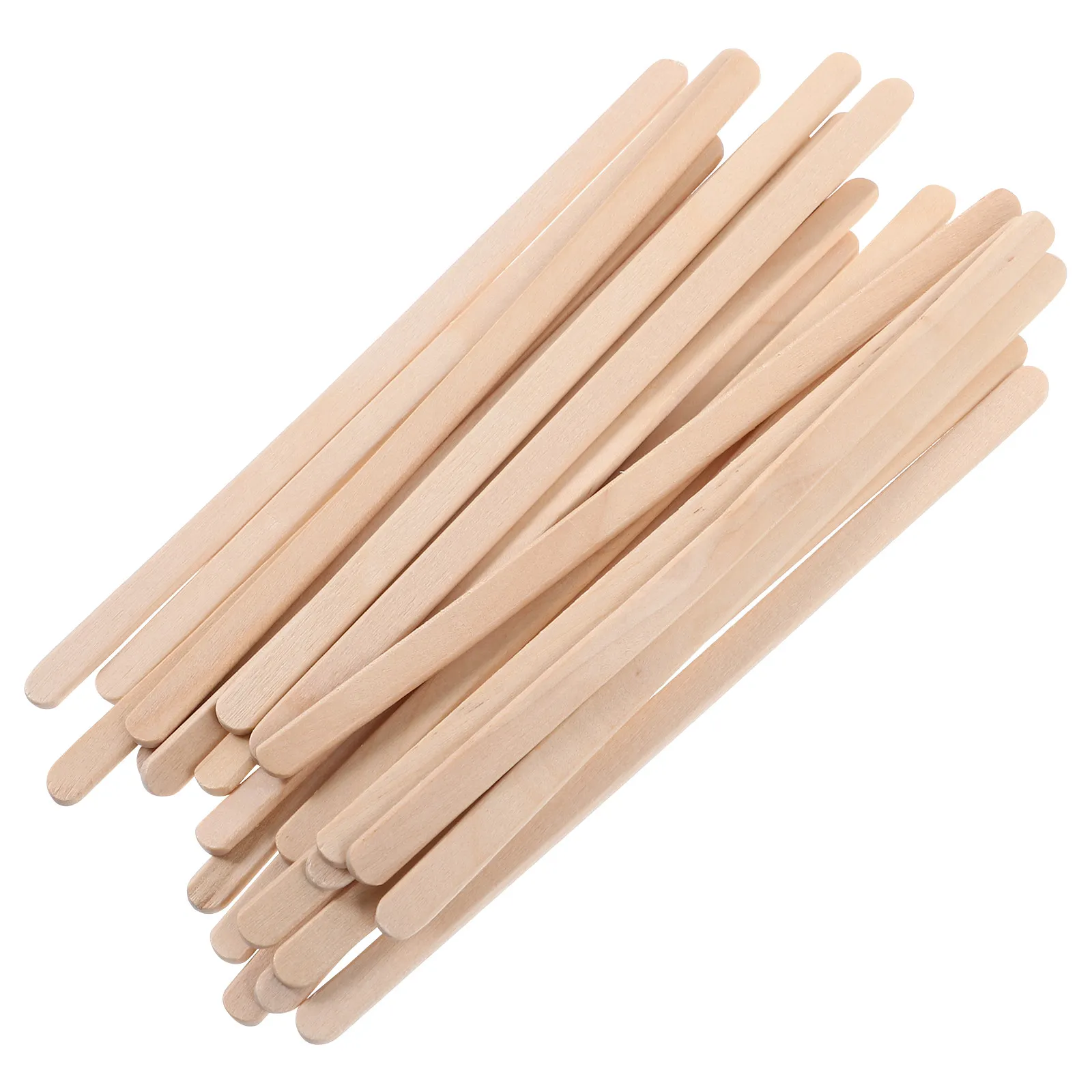 100Pcs Wooden Wax Stick Applicators Hair Removal Waxing Sticks for Wax Application Eyebrow Shaping Tools Waxing Sticks view 5