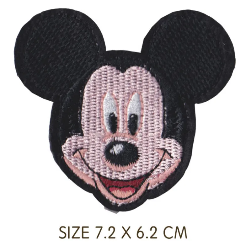 New Mickey Mouse avatar Ironing Patches Disney Minnie Hot Transfers Clothing USA flag Patch Cartoon DIY Sewing Clothes Bag Decor