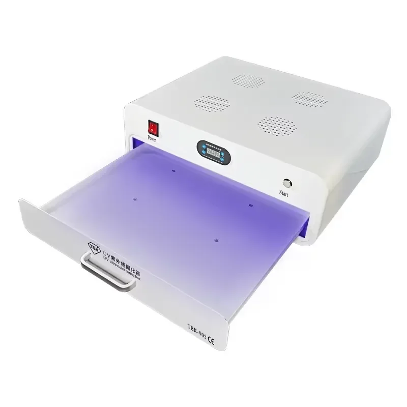 New Product TBK905 UV Ultraviolet Curing Box for Mobile Phone Repair Tools LCD Touch Screen Drying