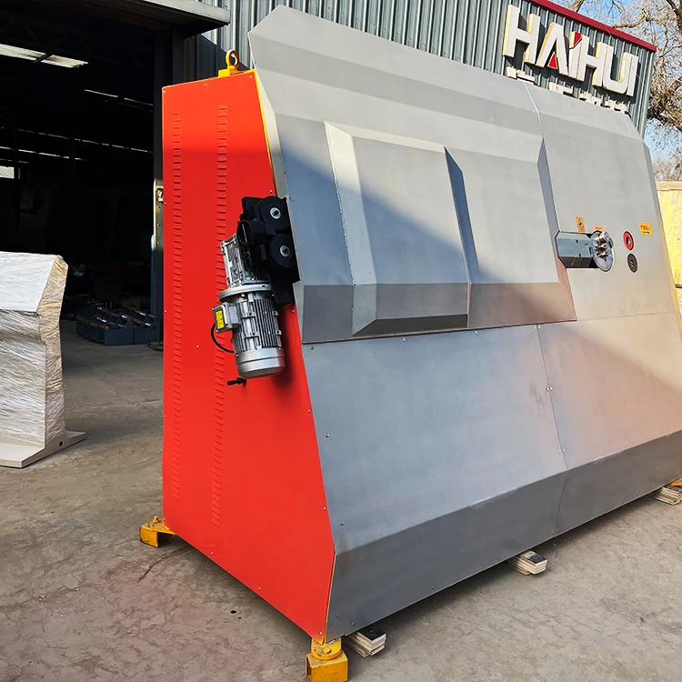 Automatic Rebar Bending Machine CNC Steel Bar Hoop Bending Double Wire Hook Bending Straightening