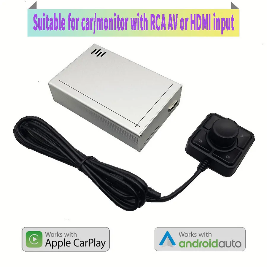 2023 Apple Android TV Streaming Bluetooth Accessories Carplay Smart Box Car CAR Wireless Adapter For HDMI and RAC AV Host