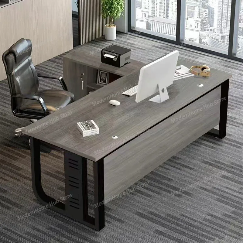 Cheap Storage Executive Desk Black Wooden Strong Large Luxury Cheap Office Desks Drawers Modern Escrivaninha Office Furniture