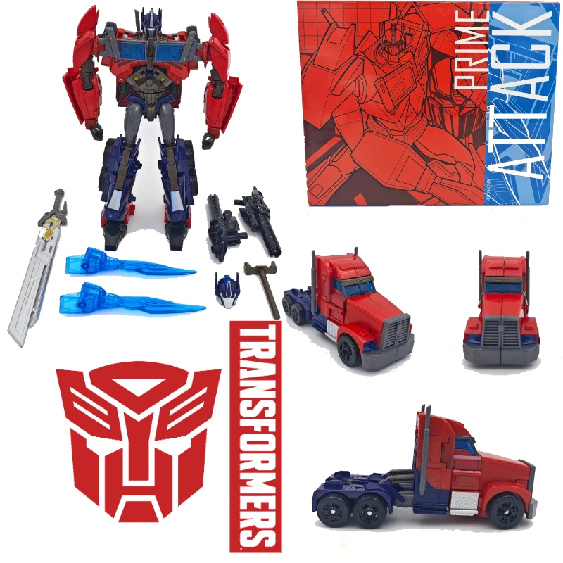 

Новый продукт на складе TransformerAPC Optimus Prime, модная забавная фигурка, персонажи аниме, подарок на день рождения, ролевая модель из фильма, коллекционные предметы
