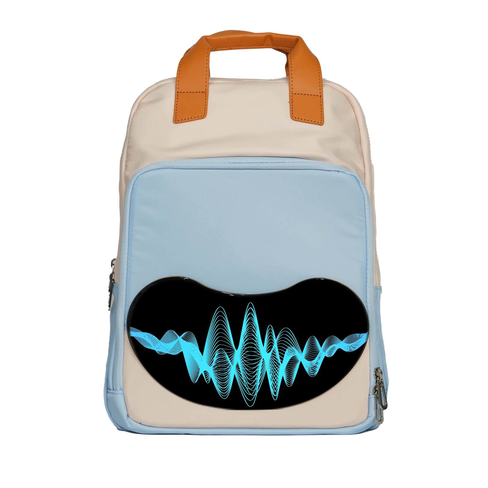 

LOY T13-2 цветной светодиодный смайлик экран программируемый анимационный дисплей старшеклассница водонепроницаемый дорожный рюкзак для ноутбука для женщин