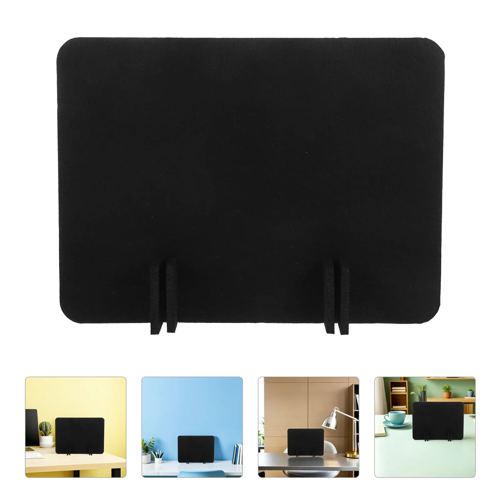 4Pcs Office Desk Dividers Felt Fabric Privacy Panels for Classroom Study Workspace Testing Reception Area 40x30cm Desk Partition
